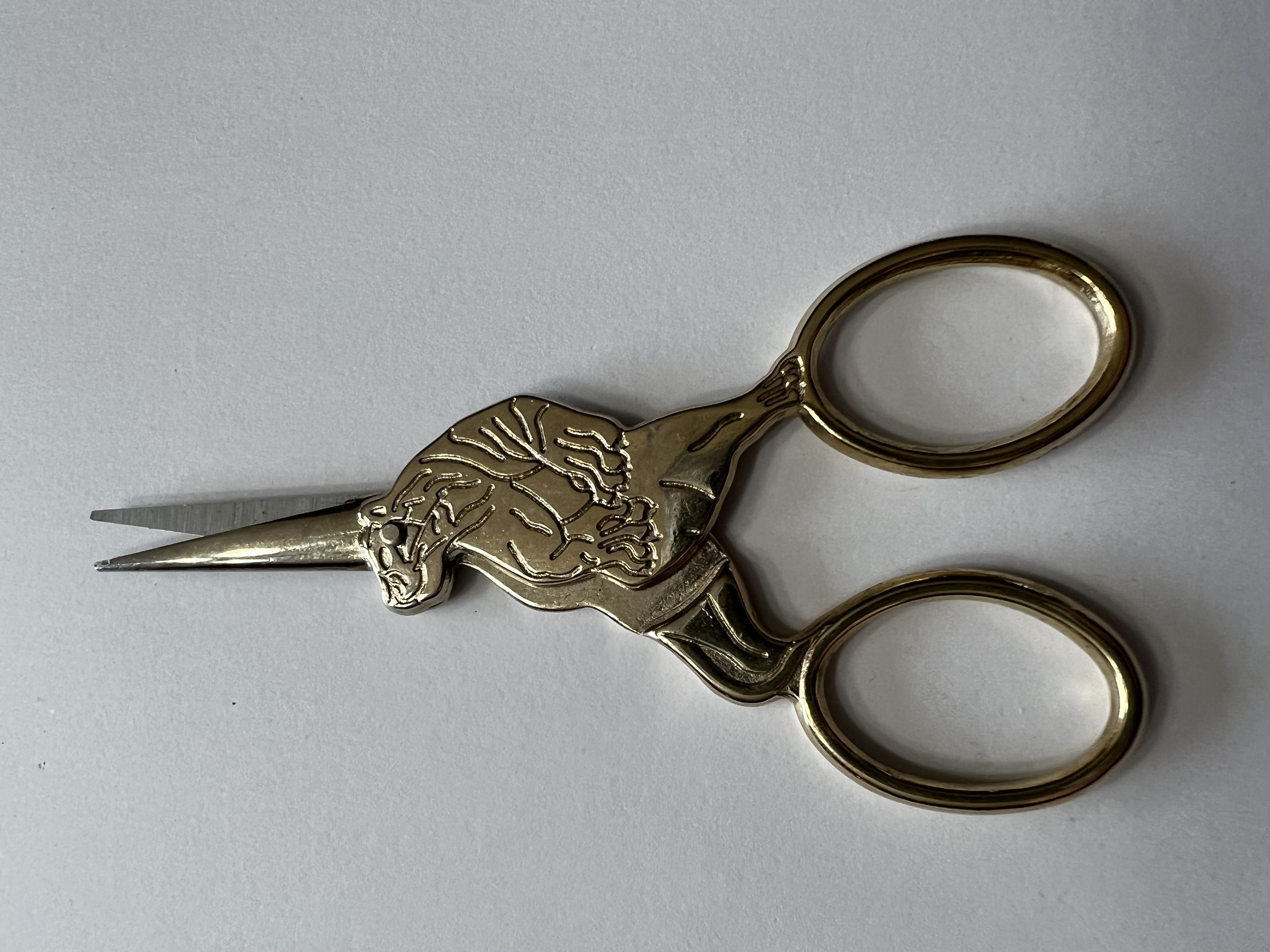 Tiger Scissors - Gold